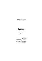 KRISIS for flute and violin